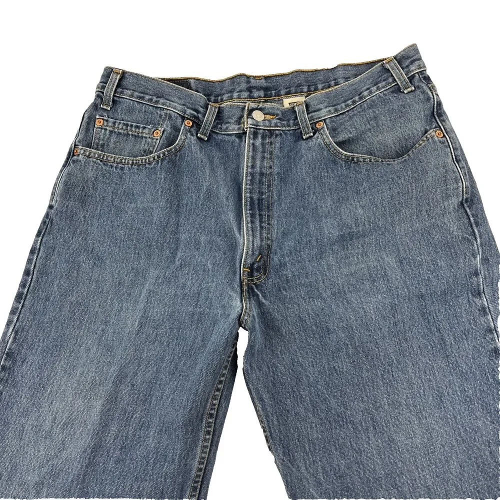 Vintage Y2K Levi’s 550 Relaxed Fit Denim Jeans Size 38x32 Made In‎ Canada